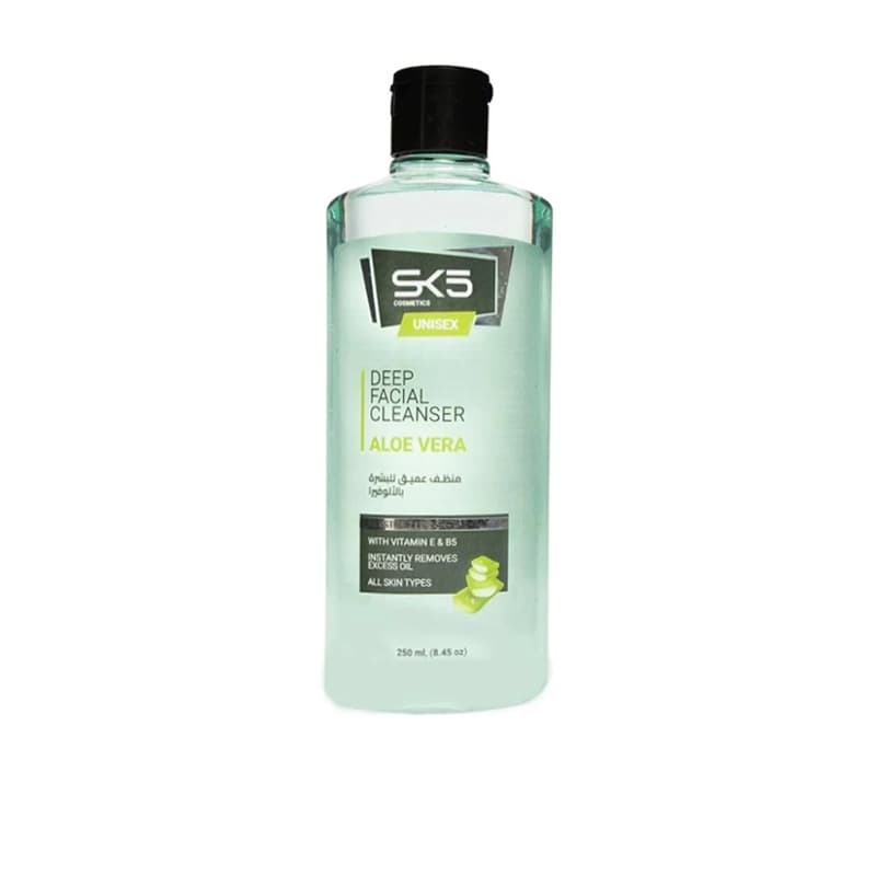 منظف بشره اس كي SK5 FACIAL CLEANSER ALOEVERA 250ML