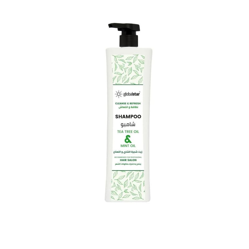 شامبو جلوبال زيت شجره الشاي GLOBAL HAIR SHAMPOO 1L