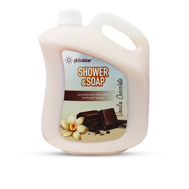 شور جلوبال فانيلا GLOBAL SHOWER GEL 4 L