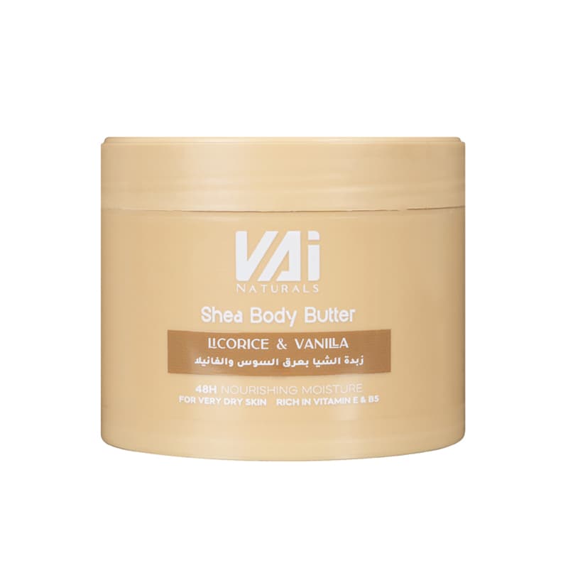 زبده الشيا فاي VAI SHEA BODY LICORICE & VAN 300ML