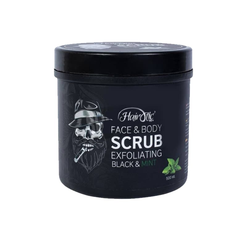 مقشر هيروتيك نعنع HAIROTIC FACE & BODY SCRUB 500ML