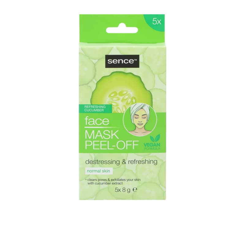 ماسك وجه سينس SENCE CUCUMBER PEEL OFF MASK 5*8G
