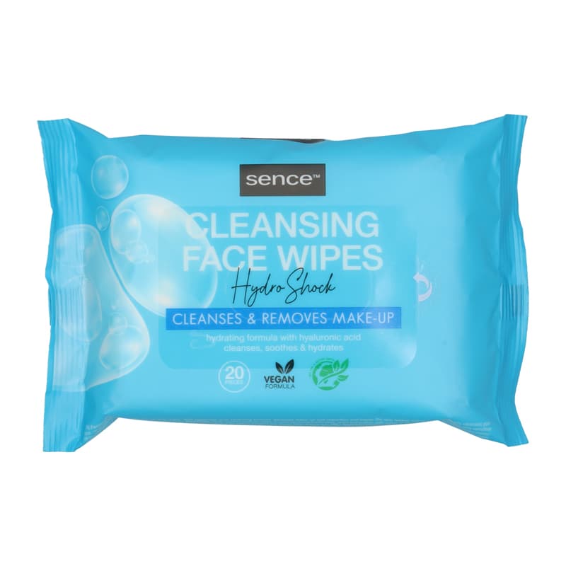 محارم مزيل مكياج سينسSENCE NORMAL WIPE 20 PCS