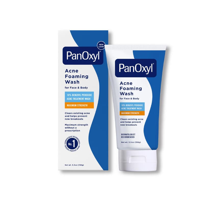 غسول رغوة بان اوكسيل PANOXYL ACNE CREAMYWASH 170G