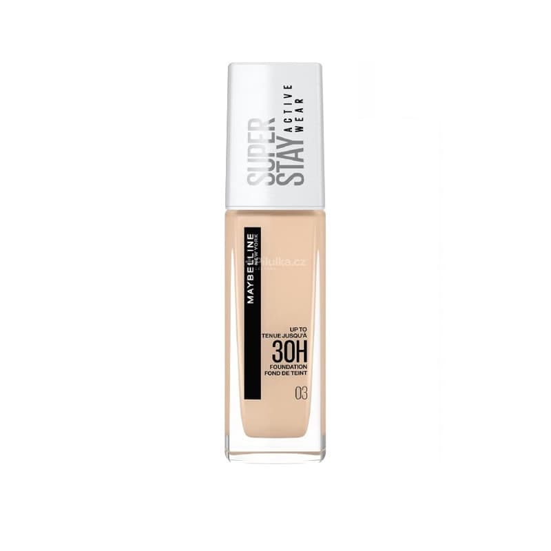 اساس ميبلين سوبر ستي MAYBELLINE ACTIVE WEAR NO 03