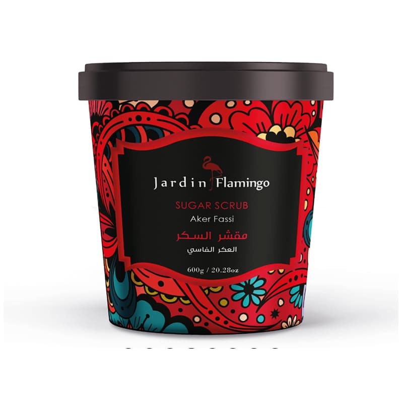 مقشر السكر جاردن JARDIN FLAMINGO AKER FASSI 600G