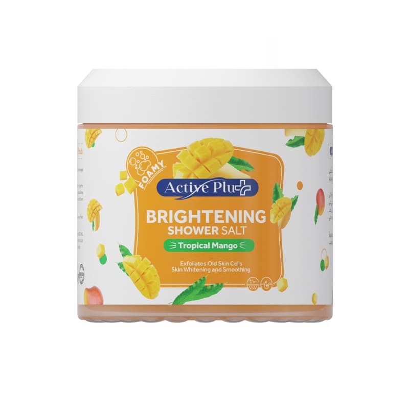 مقشر ملح اكتيف ACTIVE PLUS SALT MANGO 600ML