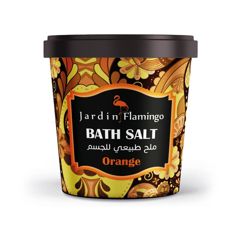 ملح جاردن للجسمJARDIN FLAMINGO ORANGE BATH SALT 1K