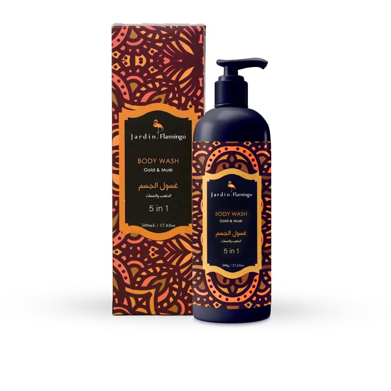 غسول الجسم جاردن JARDIN FLAMINGO GOLD 500ML