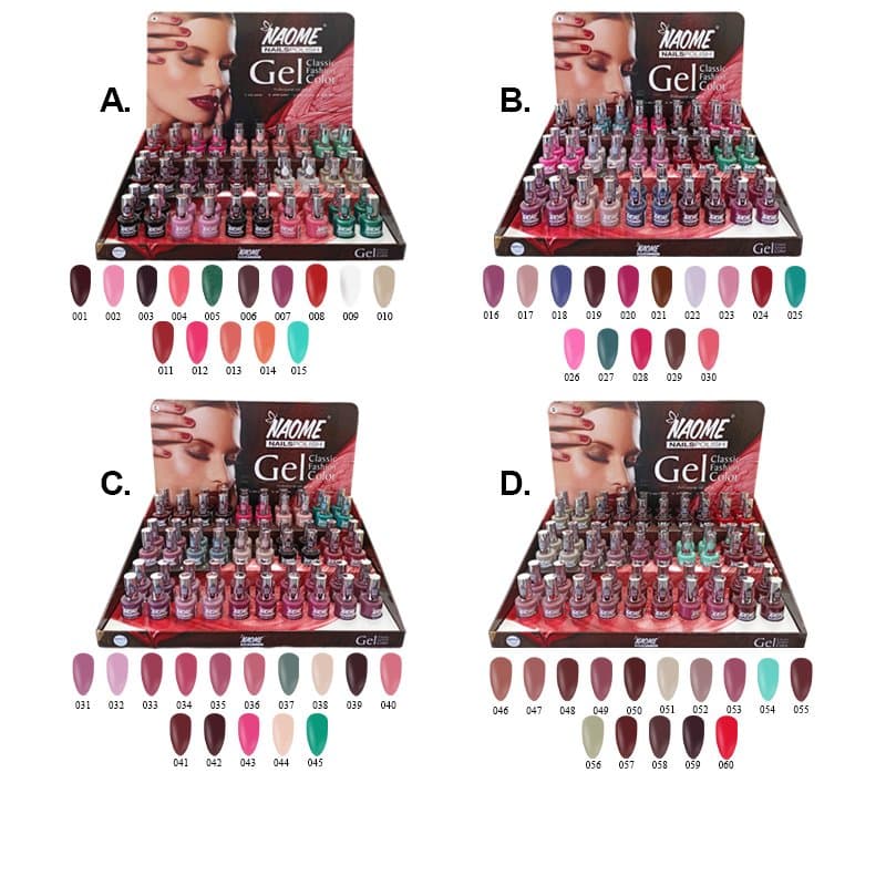 مناكير نعومي NAOME NAILS POLISH 18ML