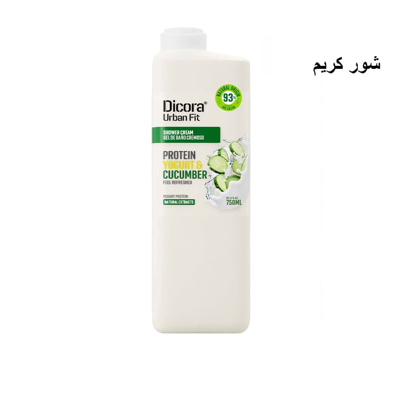 شور ديكورا DICORA SHOWER CUCUMBER 750ML