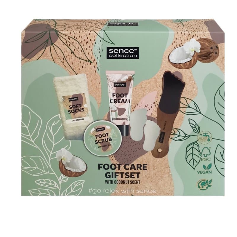 طقم سينس للعناية بالقدم SENCE FOOT CARE SET 5PCS