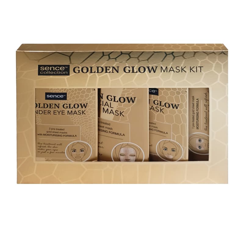 طقم ماسك سينس SENCE GOLD MASK KIT 4 PCS