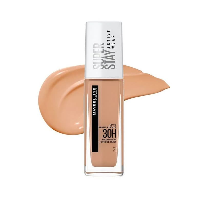 اساس ميبلين سوبر ستي MAYBELLINE ACTIVE WEAR NO 21