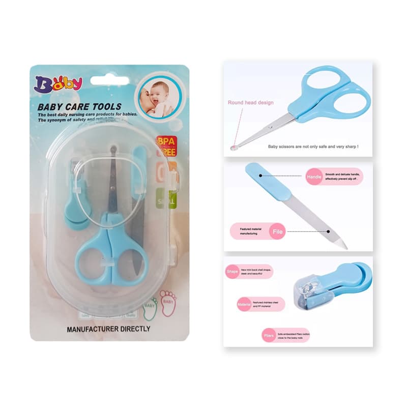 طقم مقص وقصاصة للاطفال BBY CARE TOOLS A5-10