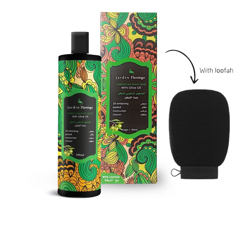 صابون سائل جاردن JARDIN FLAMINGO OILVE OIL 500 ML